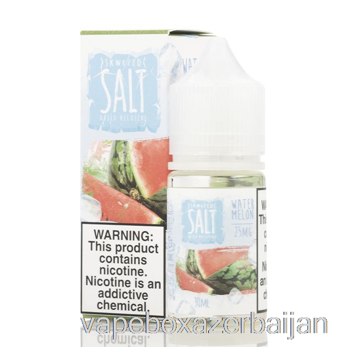E-Juice Vape ICE Watermelon - SKWEZED SALT - 30mL 50mg
